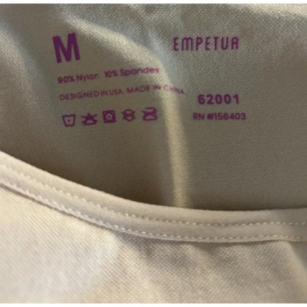 Empetua by Shapermint Scoop Neck Cami Womens M Nude Beige Tank Shapewear NEW